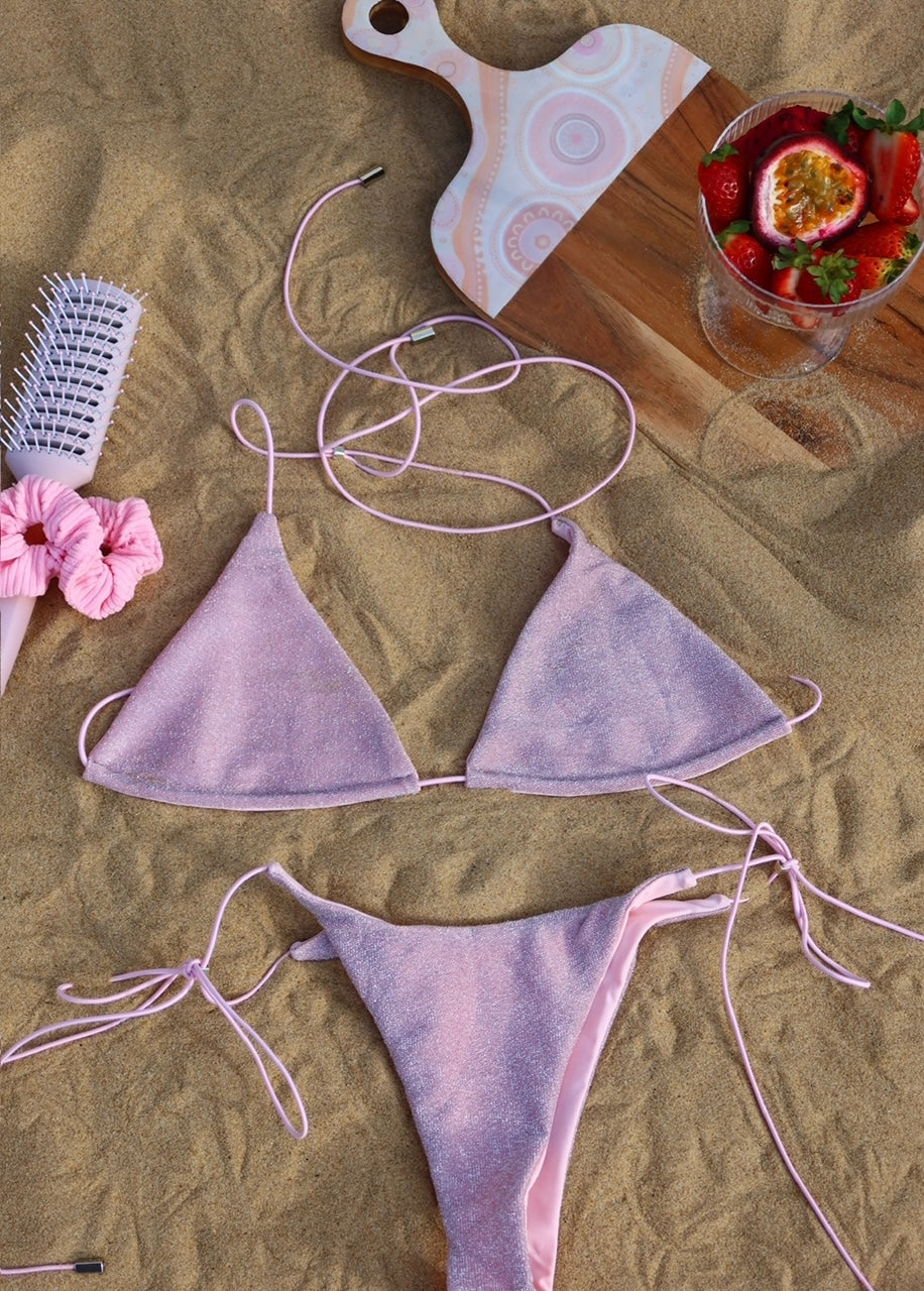 Plush Pink Cheeky Bottom | Sarong