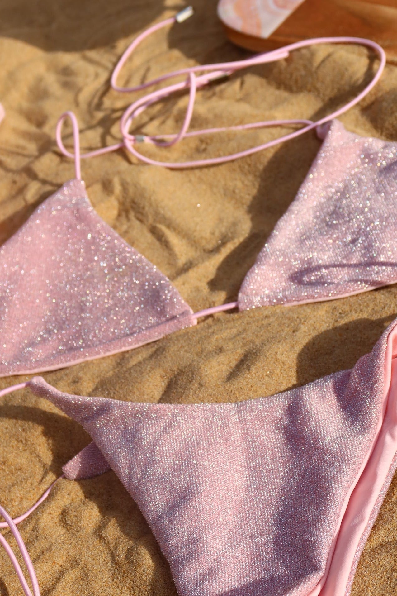 Haut | Bas | Sarong séparé Zelush Rose bébé argenté