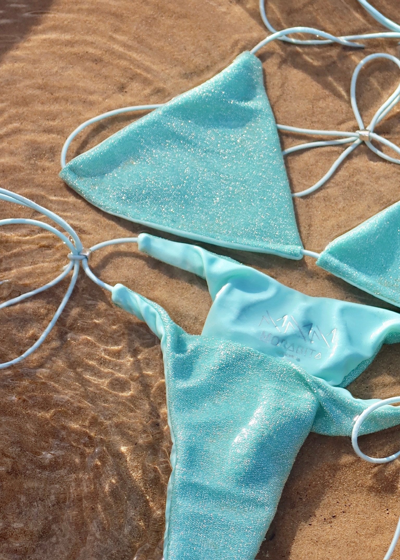 Haut de bikini Alize bleu glacier